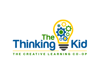 The Thinking Kid logo design by Barkah