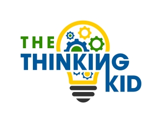 The Thinking Kid logo design by rokenrol