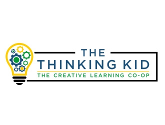 The Thinking Kid logo design by aura