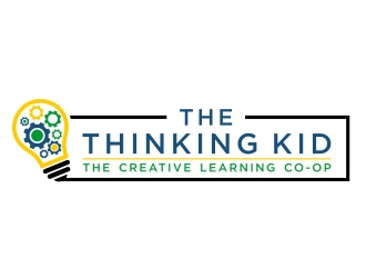 The Thinking Kid logo design by aura