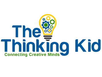 The Thinking Kid logo design by nikkl