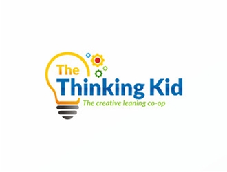 The Thinking Kid logo design by Ulid