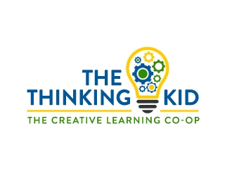 The Thinking Kid logo design by akilis13