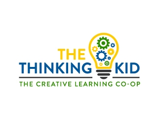 The Thinking Kid logo design by akilis13