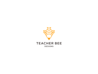 Teacher Bee Designs logo design by haidar