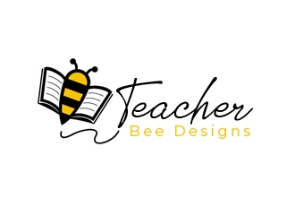 Teacher Bee Designs logo design by nikkl