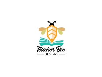 Teacher Bee Designs logo design by sanstudio