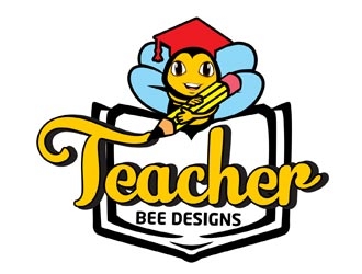 Teacher Bee Designs logo design by creativemind01