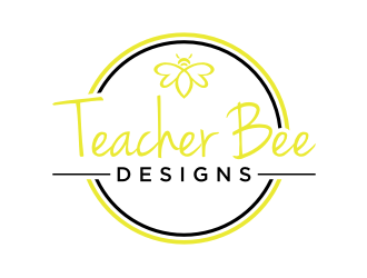 Teacher Bee Designs logo design by puthreeone