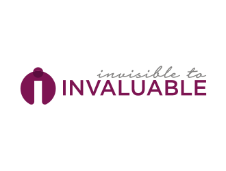 Invisible to Invaluable logo design by Barkah