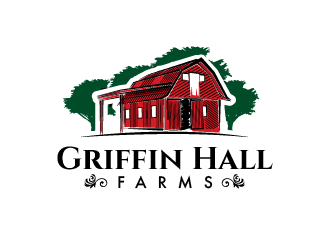 Griffin Hall Farms logo design by PRN123