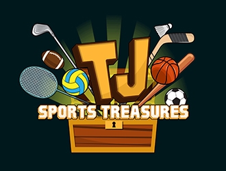 TJsportstreasures logo design by ranelio