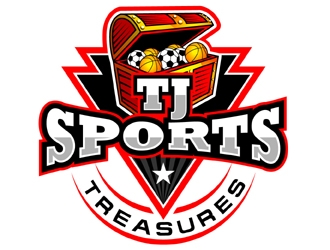 TJsportstreasures logo design by MAXR