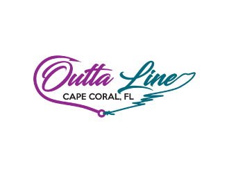 Outta Line      Cape Coral, FL logo design by nona