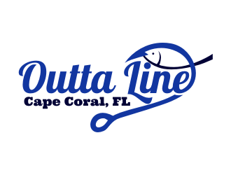 Outta Line      Cape Coral, FL logo design by rgb1