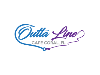 Outta Line      Cape Coral, FL logo design by nona