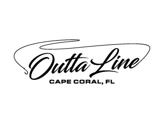 Outta Line      Cape Coral, FL logo design by daywalker