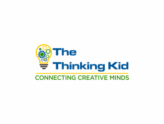 The Thinking Kid logo design by luckyprasetyo