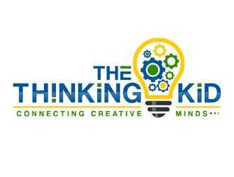 The Thinking Kid logo design by DreamLogoDesign