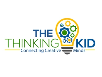 The Thinking Kid logo design by DreamLogoDesign