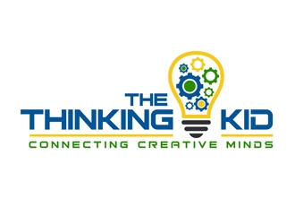 The Thinking Kid logo design by DreamLogoDesign