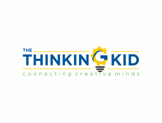 The Thinking Kid logo design by Mahrein