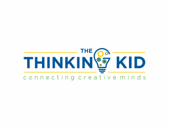 The Thinking Kid logo design by Mahrein