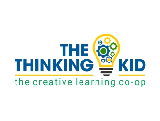 The Thinking Kid logo design by rokenrol