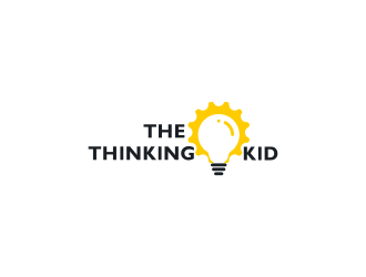 The Thinking Kid logo design by violin