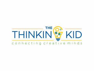 The Thinking Kid logo design by Mahrein