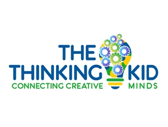 The Thinking Kid logo design by Roma