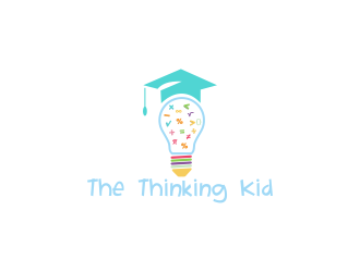 The Thinking Kid logo design by Greenlight