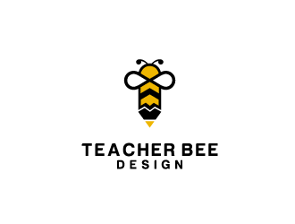 Teacher Bee Designs logo design by kevlogo