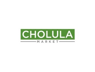 Cholula Market logo design by bricton