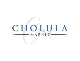 Cholula Market logo design by bricton