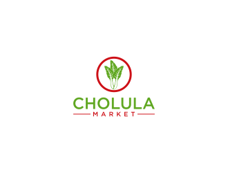 Cholula Market logo design by RIANW