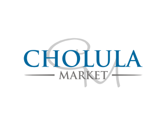 Cholula Market logo design by rief