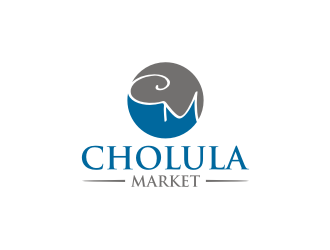 Cholula Market logo design by rief