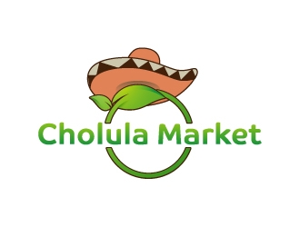 Cholula Market logo design by kasperdz