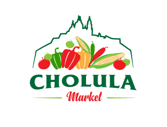 Cholula Market logo design by SOLARFLARE