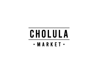 Cholula Market logo design by jafar