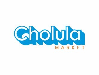 Cholula Market logo design by ManusiaBaja