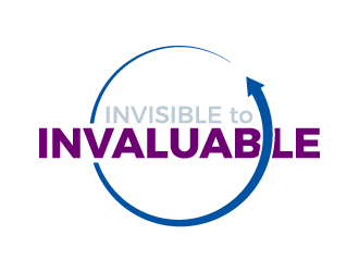 Invisible to Invaluable logo design by denfransko