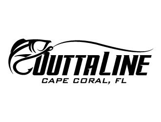 Outta Line      Cape Coral, FL logo design by jaize