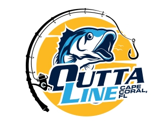 Outta Line      Cape Coral, FL logo design by MarkindDesign