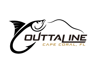 Outta Line      Cape Coral, FL logo design by pencilhand