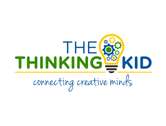 The Thinking Kid logo design by puthreeone