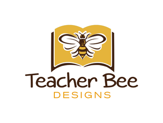 Teacher Bee Designs logo design by kunejo