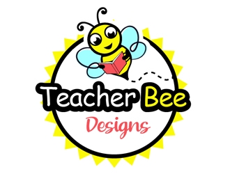 Teacher Bee Designs logo design by Roma