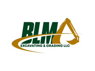 BLM Excavating & Grading LLC logo design by ekitessar